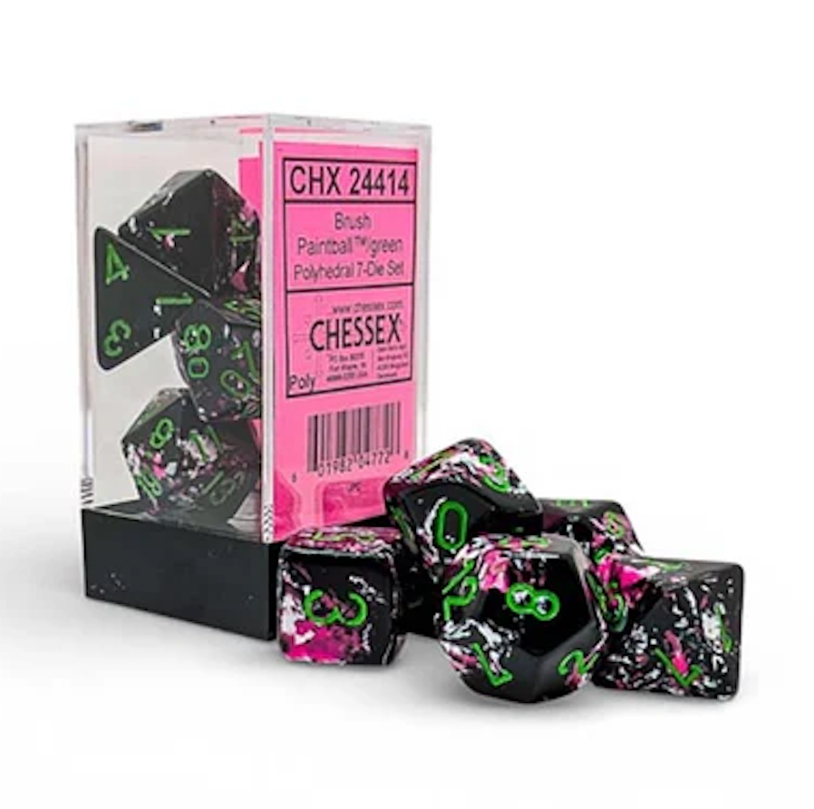 Chessex: Brush Polyhedral 7-Die Set