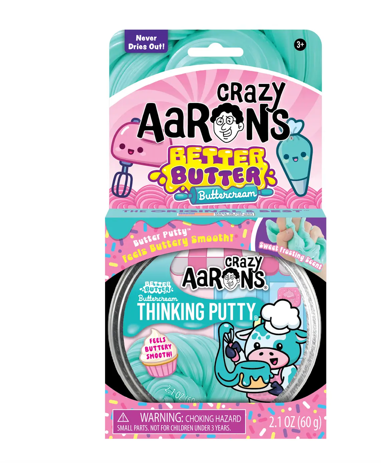 Crazy Aaron's Thinking Putty: Better Butter - Buttercream