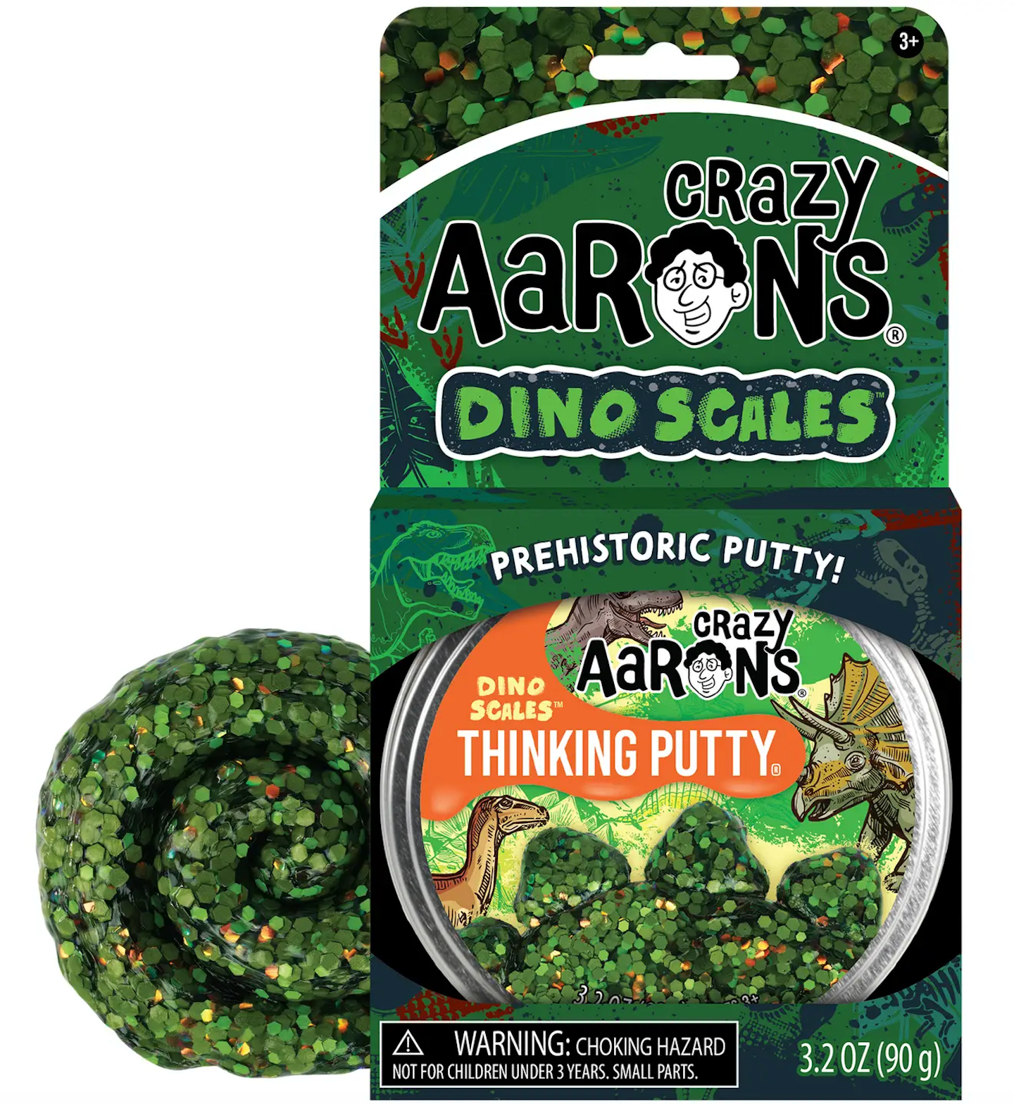 Crazy Aaron's Thinking Putty: Dino Scales