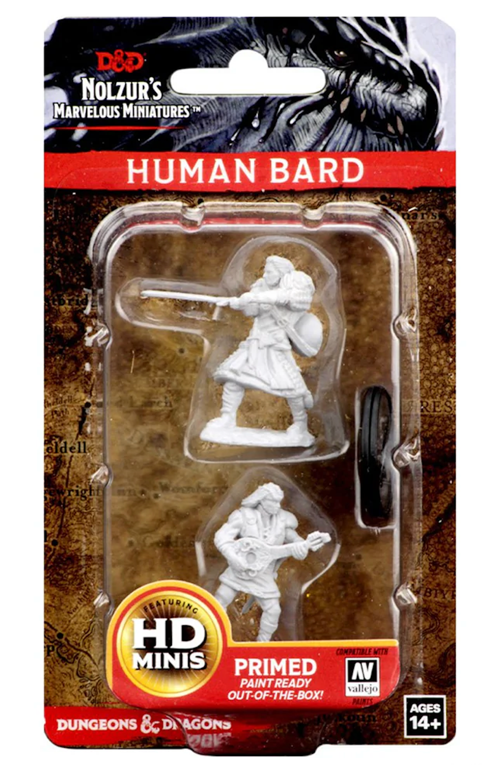 D&D Nolzur's Marvelous Miniatures: Human Male Bard