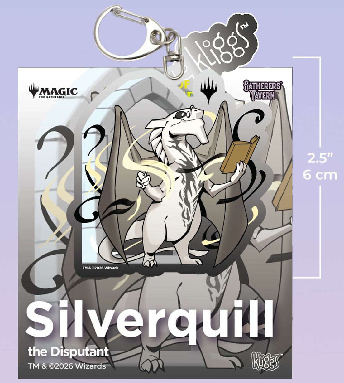 Gatherers' Tavern x Magic the Gathering: Secrets of Strixhaven Keychains