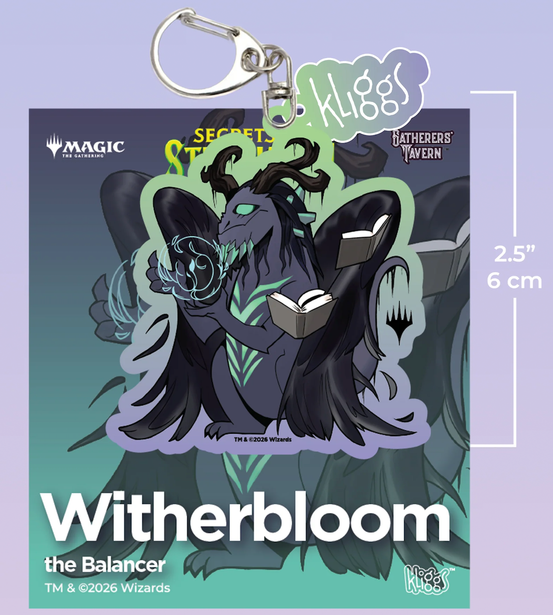 Gatherers' Tavern x Magic the Gathering: Secrets of Strixhaven Keychains