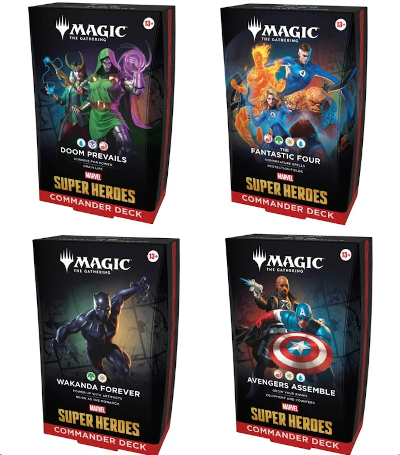 Marvel: Super Heroes - Commander Deck Case (Preorder)