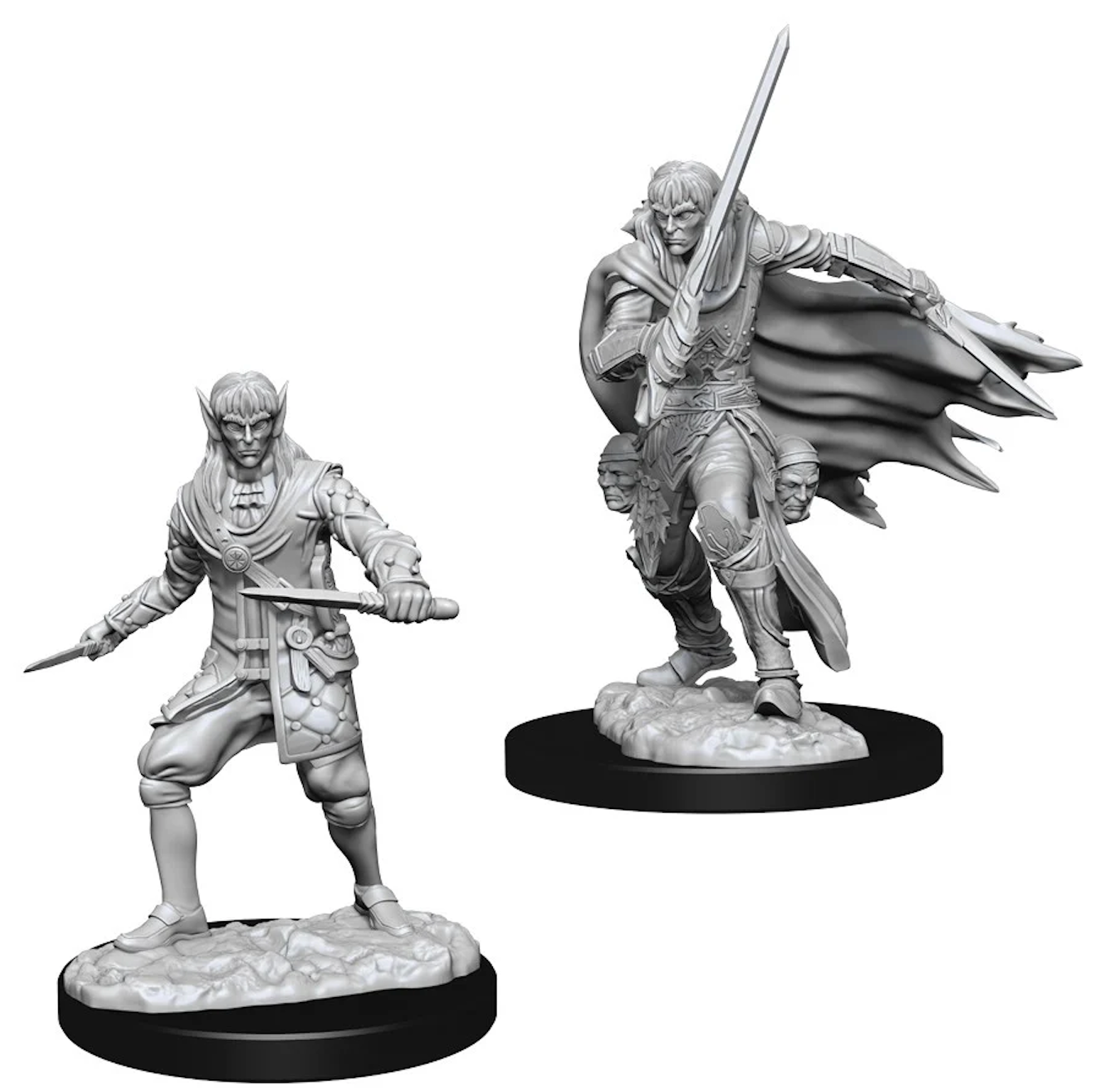 Pathfinder Battles Deep Cuts - Male Elf Rogue