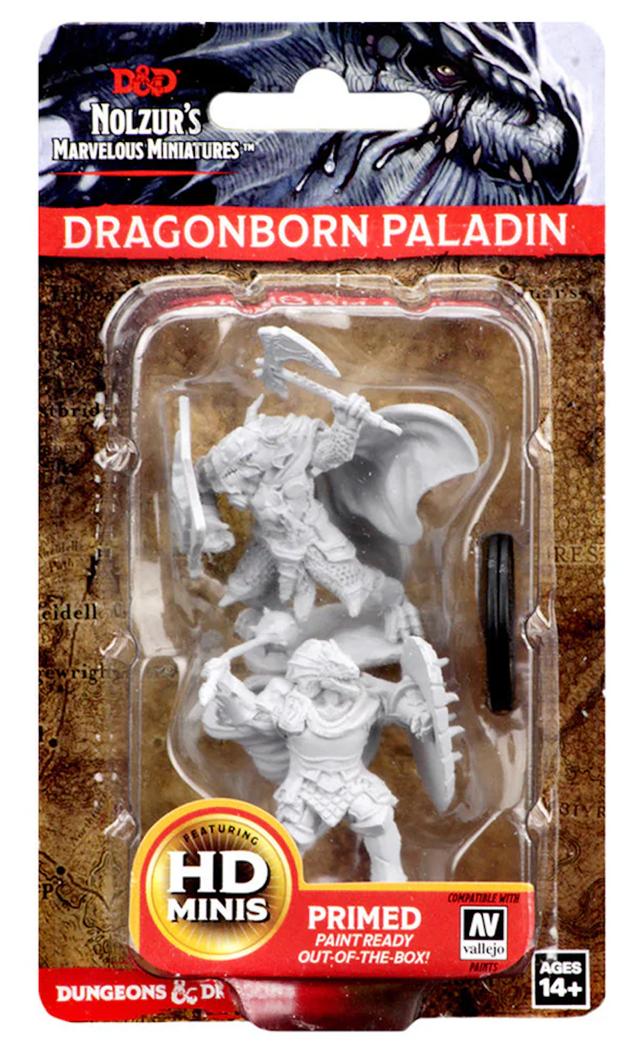 D&D Nolzur's Marvelous Miniatures: Dragonborn Male Paladin