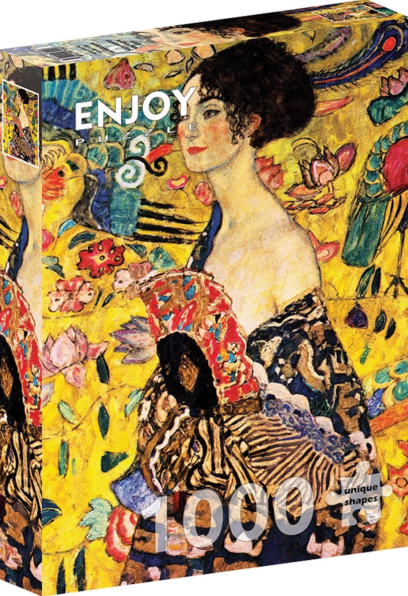 Klimt: Lady with A Fan (1000 pc puzzle)