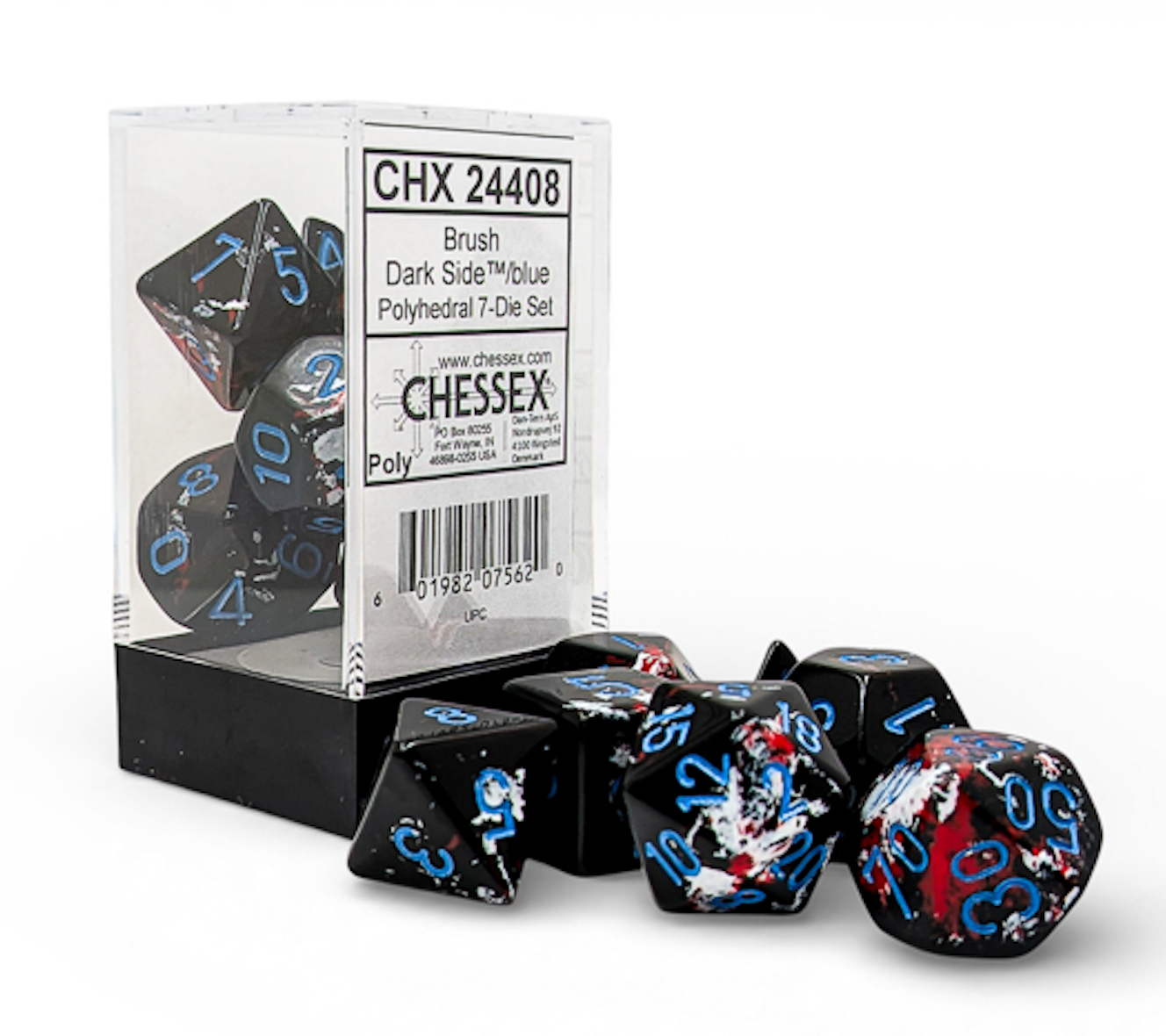 Chessex: Brush Polyhedral 7-Die Set