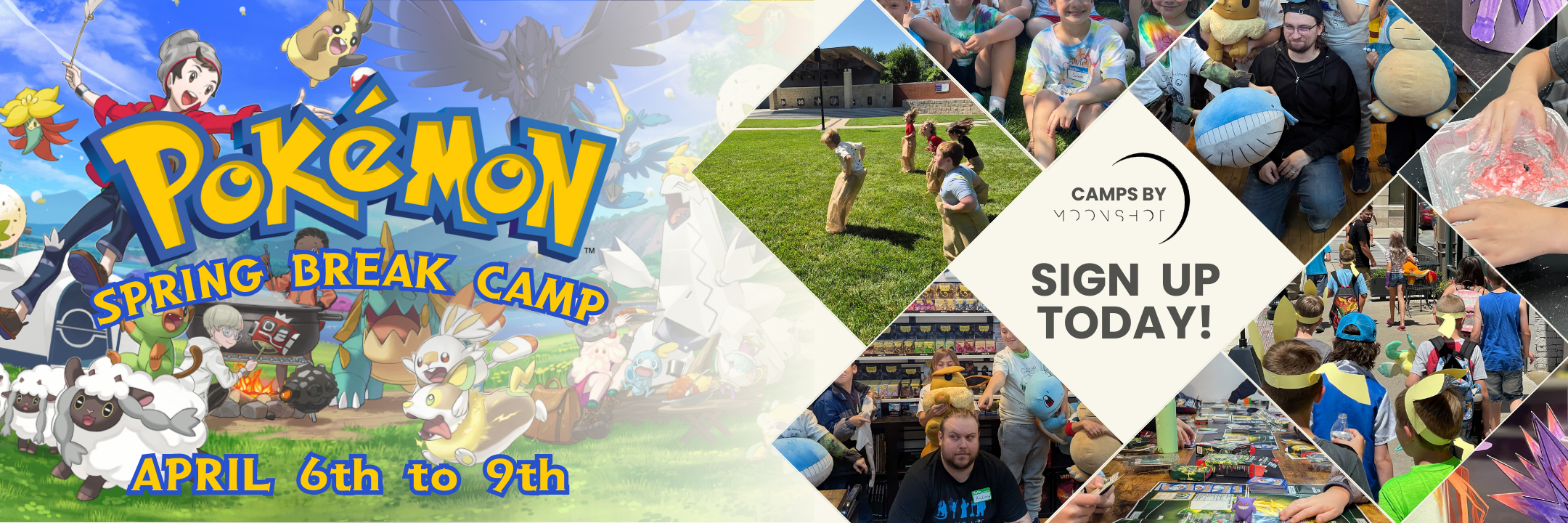 Pokemon Spring Break Camp Sign Up Today!