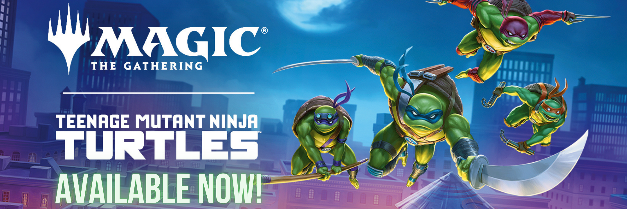 Magic the Gathering Teenage Mutant Ninja Turtles Available Now!