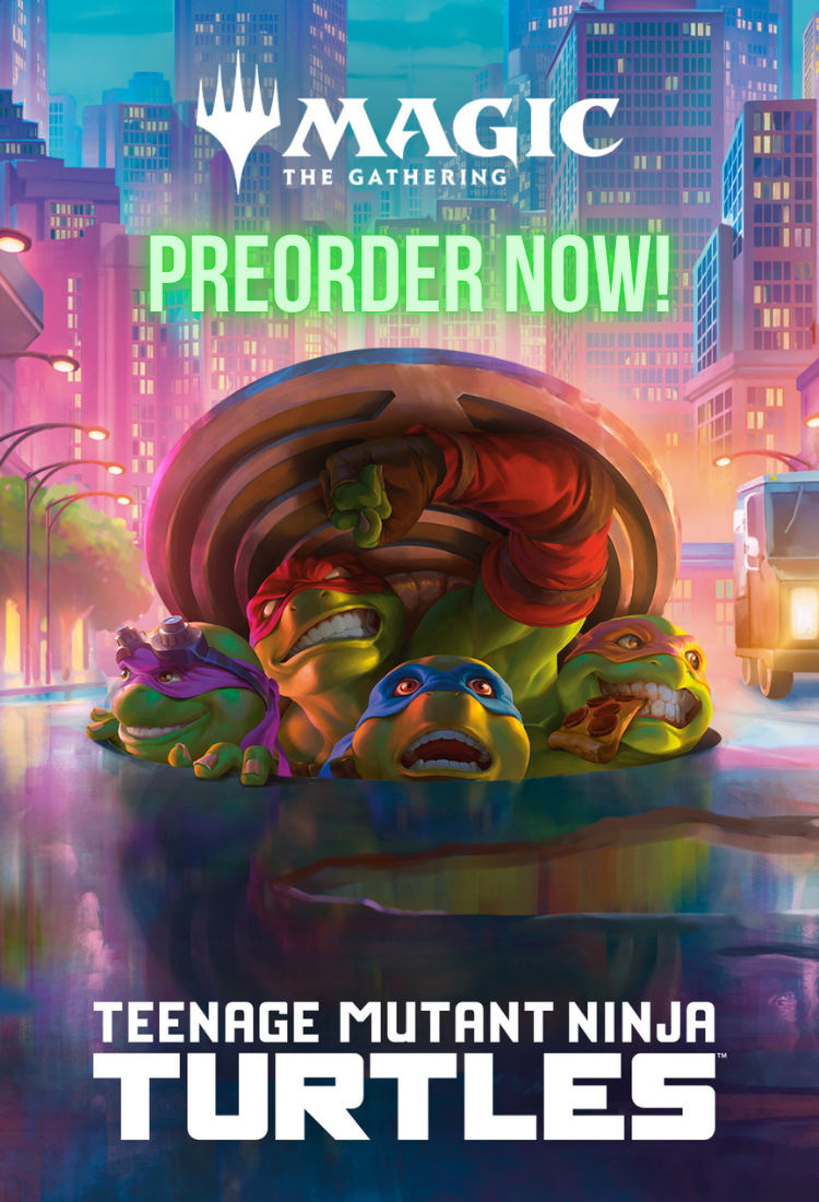 Magic the Gathering Teenage Mutant Ninja Turtles Preorder Now!