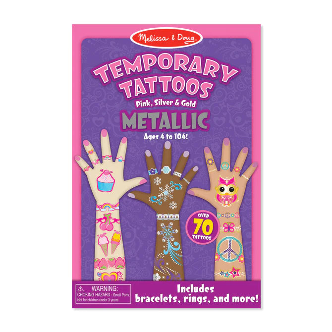 Temporary Tattoos - Metallic