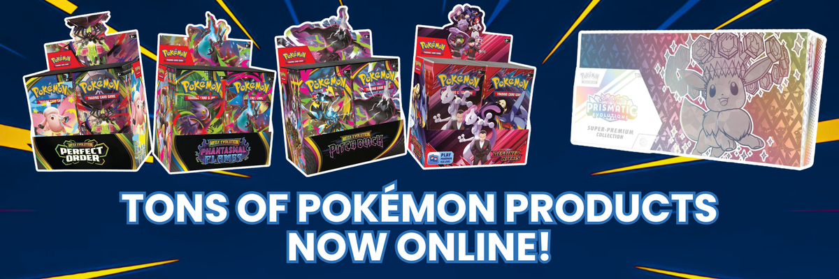 Tons of Pokemon Products Now Online!