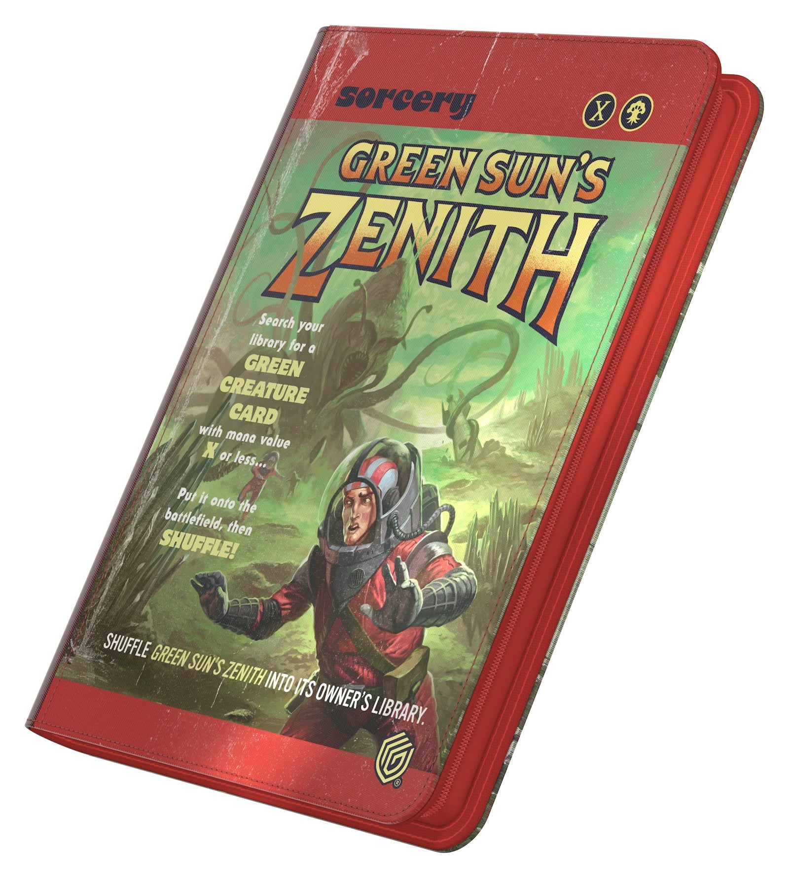 Ultimate Guard: Zipfolio 360 Xenoskin Magic the Gathering: Edge of Eternities - Green Sun's Zenith