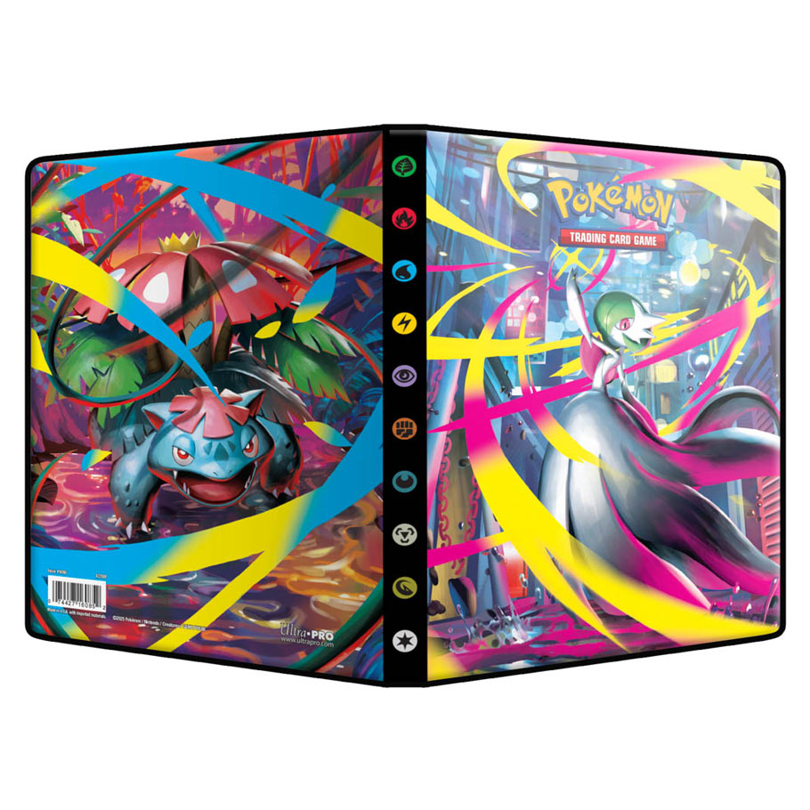 Ultra Pro Pokemon: 4-Pocket Portfolio Scarlet & Violet - Mega Evolution
