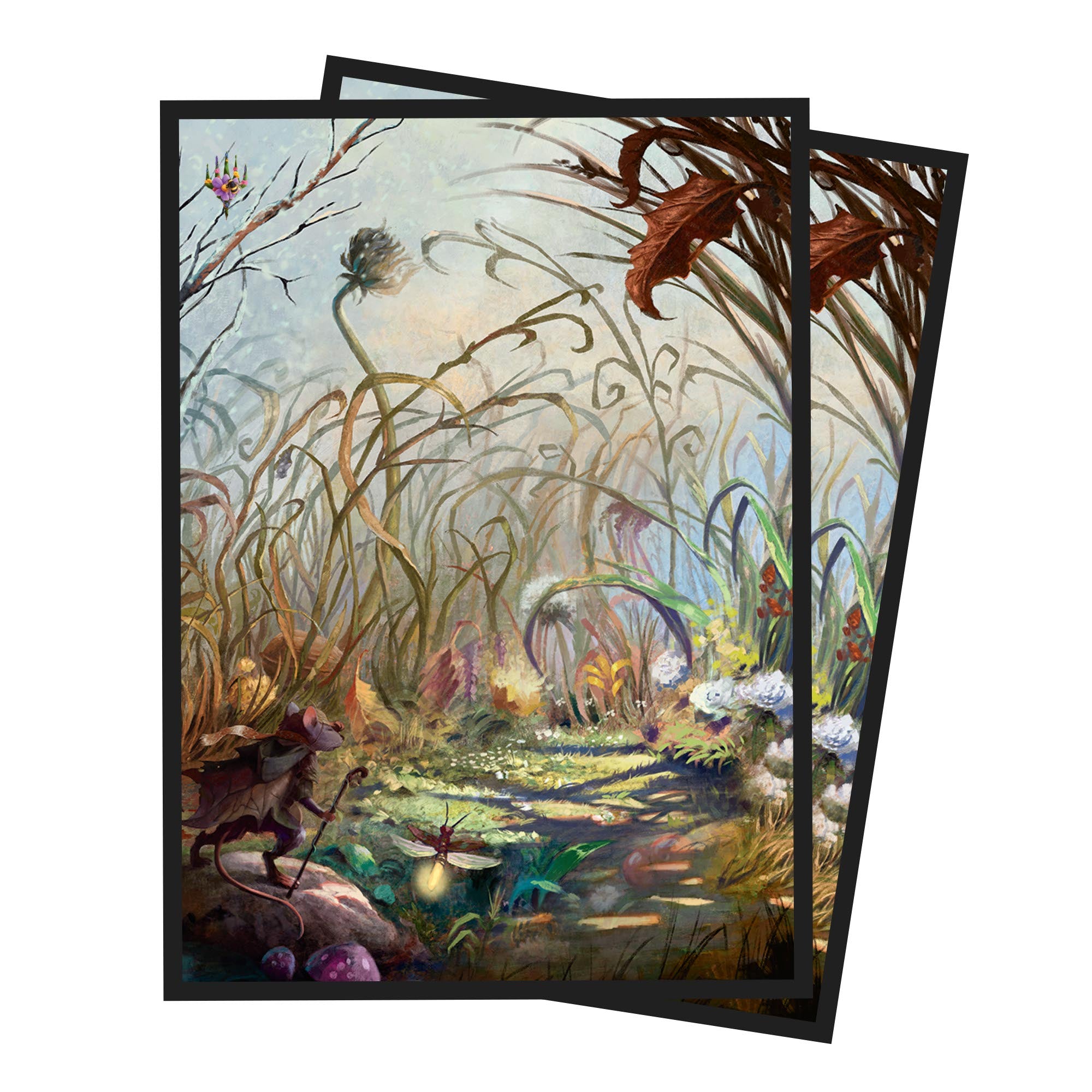 Magic the Gathering Sleeves: Bloomburrow Season Lands - Plains (Summer)