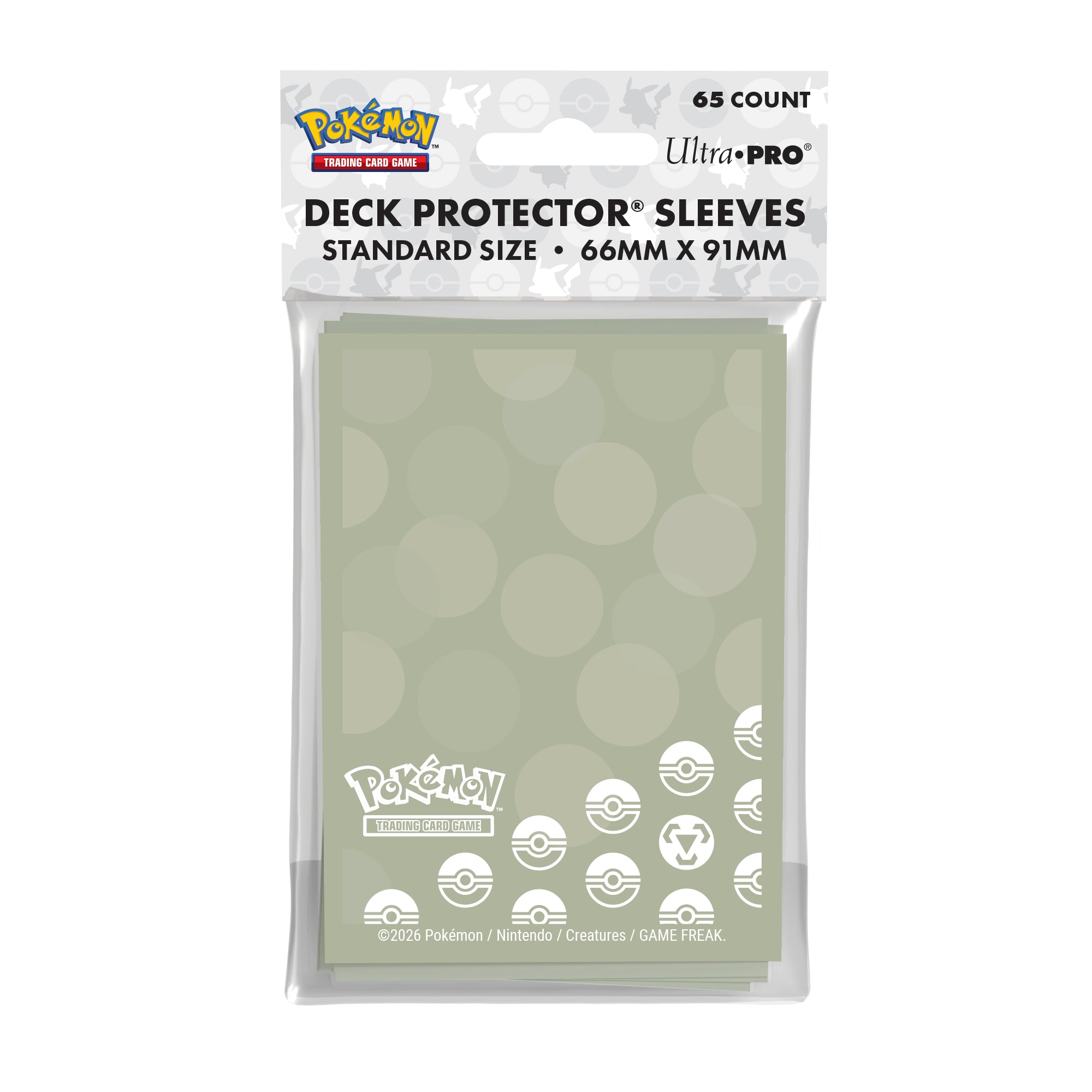 Ultra Pro Sleeves: Pokemon - Energy Type (65 count)