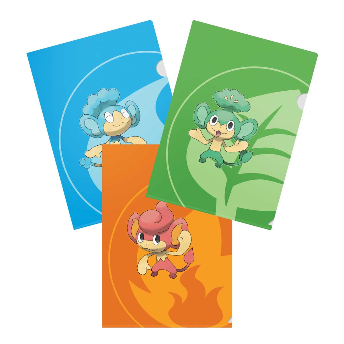 Pokémon: Tournament Folios - Pansage, Pansear, and Panpour