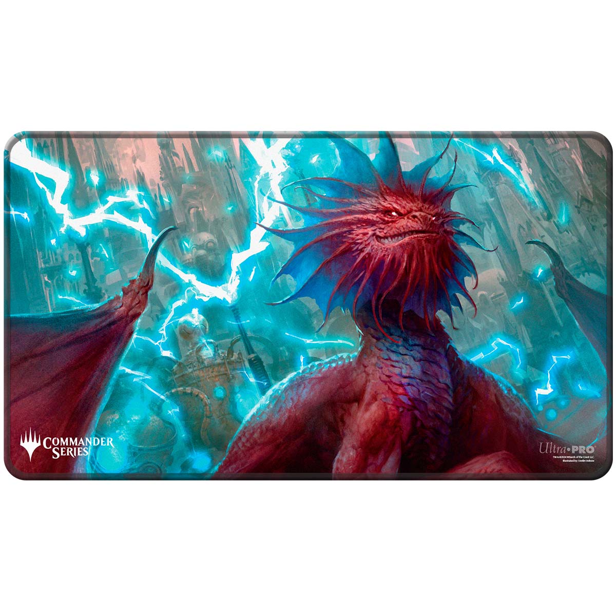 Magic the Gathering Stitched Playmat: Commander Series - Niv Mizzet