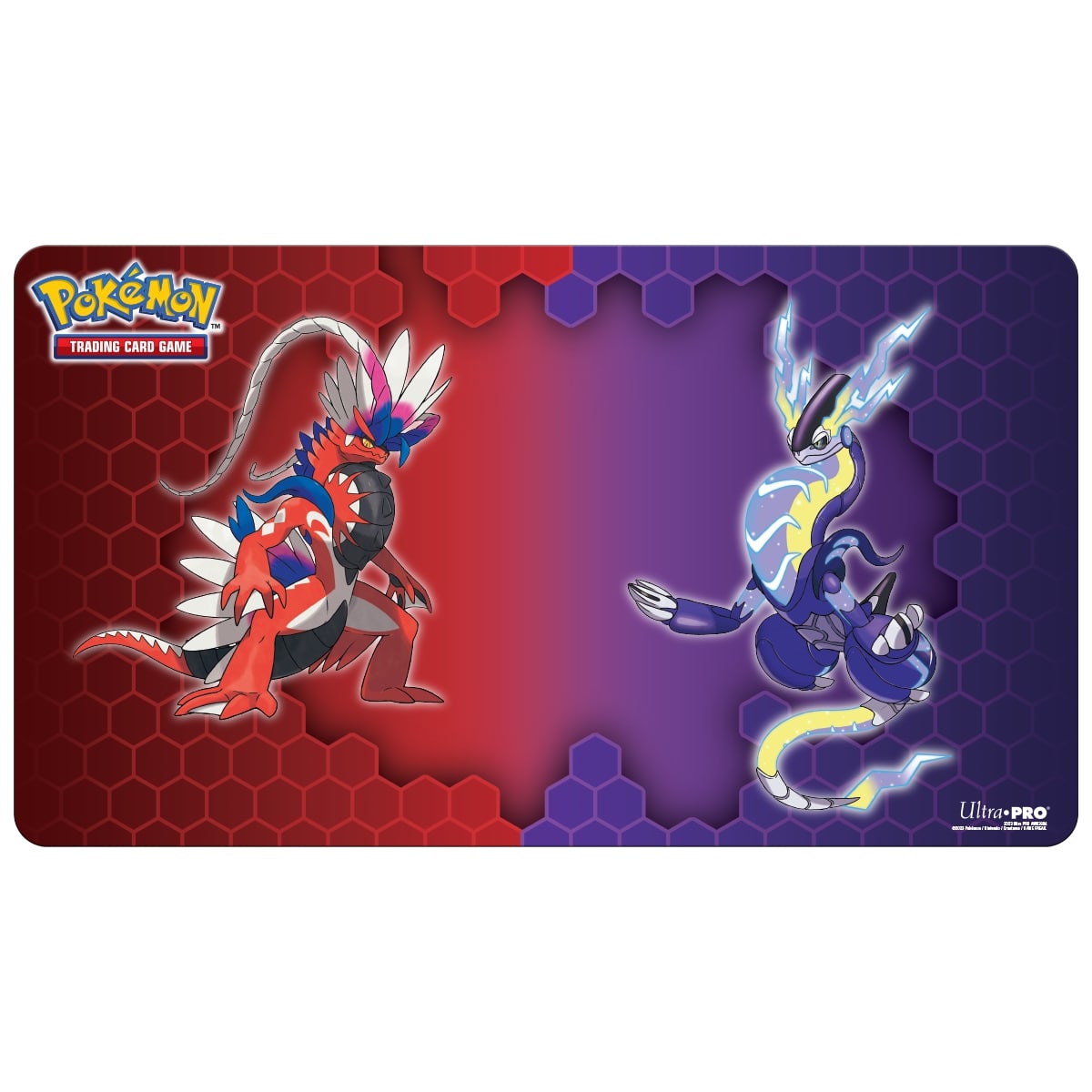 Pokemon Playmat: Koraidon and Miraidon