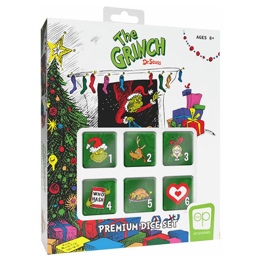 d6 Premium Dice Set: The Grinch (6)