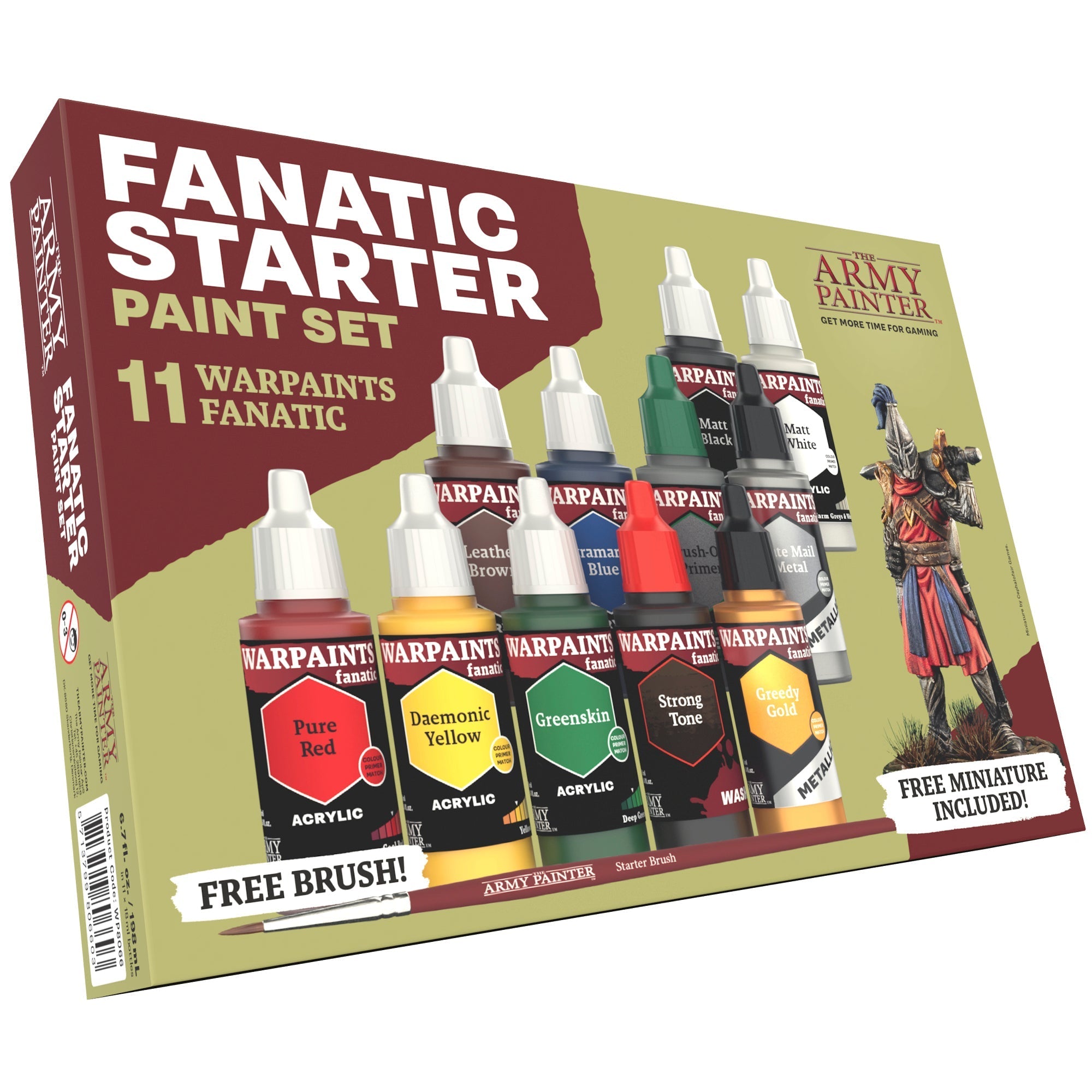 The Army Painter: Warpaints Fanatic - Starter Set