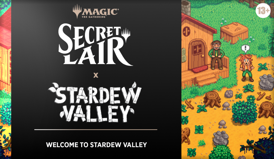 Secret Lair x Stardew Valley envelope