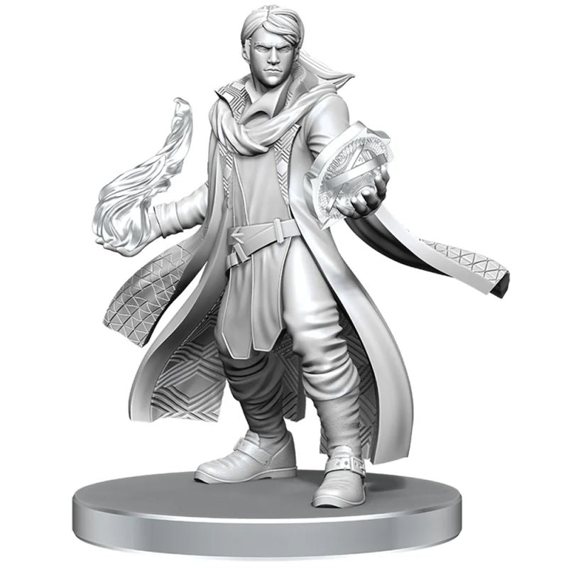 D&D Critical Role Unpainted Miniatures: Beauregard Lionett & Caleb Widogast