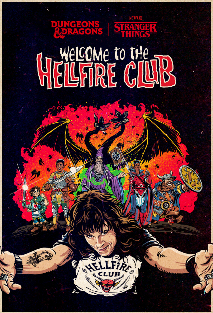 D&D + Stranger Things Welcome to Hellfire Club Available Now! "Finish the Campaign"