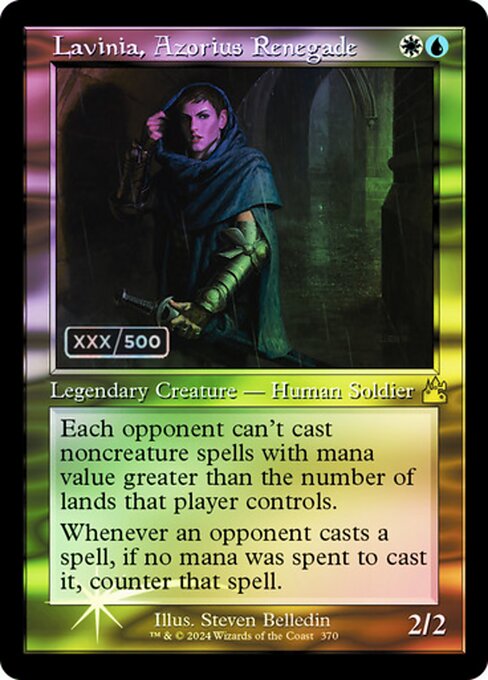 RVR: Lavinia, Azorius Renegade (Retro Frame) (Serial Numbered) (Foil)