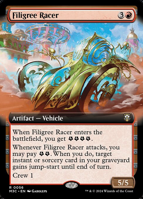 M3C: Filigree Racer (Extended Art) (Foil)