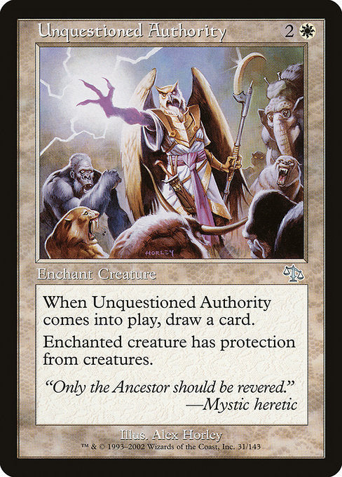 JUD: Unquestioned Authority (Foil)