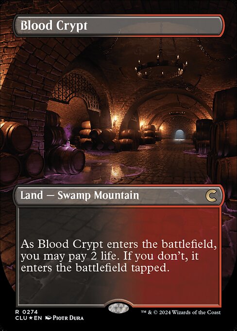 CLU: Blood Crypt (Borderless) (Foil)