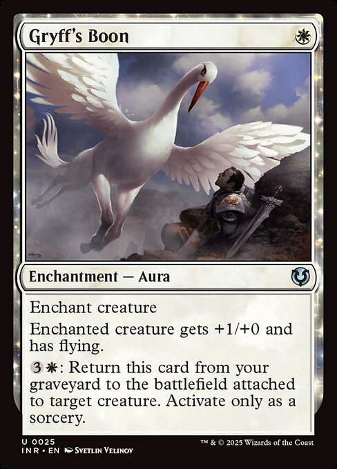 INR: Gryff's Boon