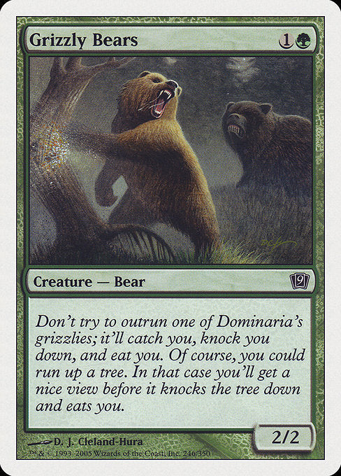 9ED: Grizzly Bears