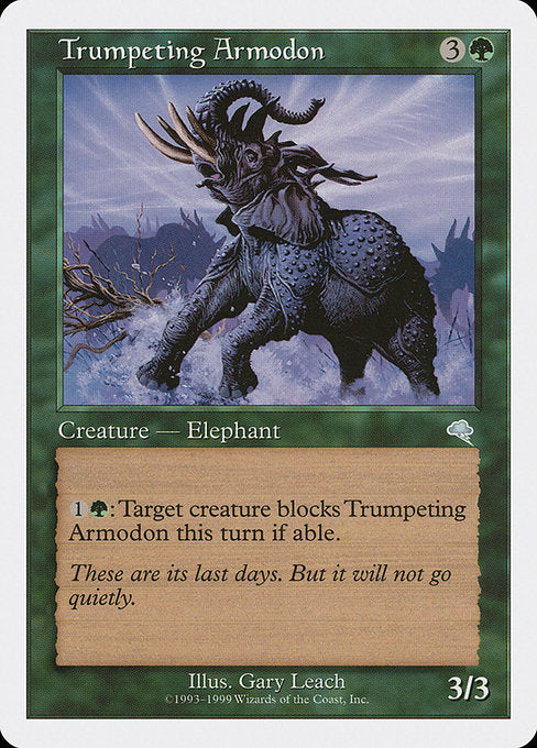 BRB: Trumpeting Armodon
