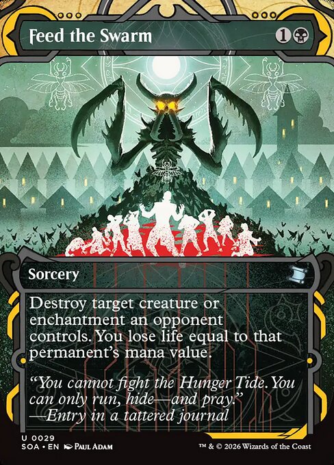 SOA: Feed the Swarm (Foil)