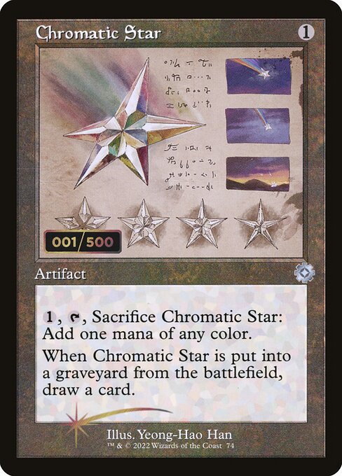 BRR: Chromatic Star (Schematic) (Serial Numbered) (Foil)