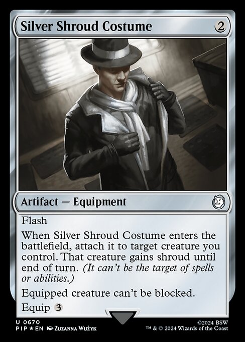 PIP: Silver Shroud Costume (Surge Foil)