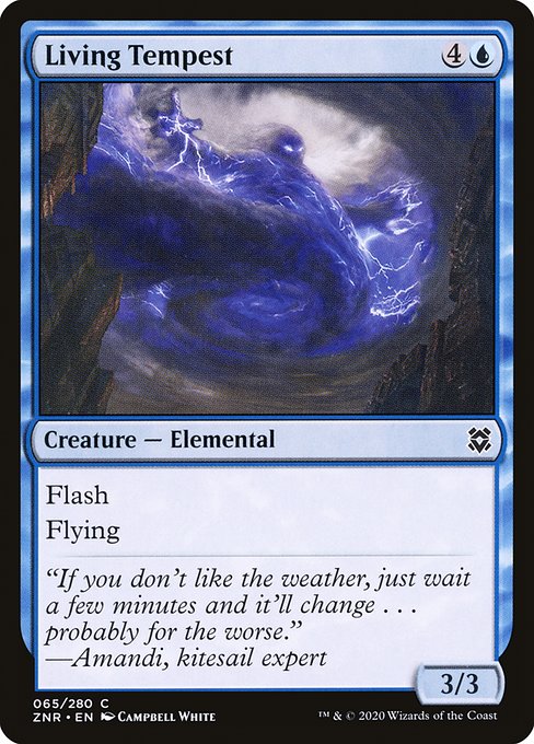 ZNR: Living Tempest (Foil)