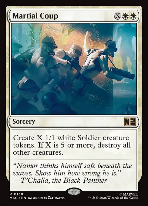 MSC: Martial Coup