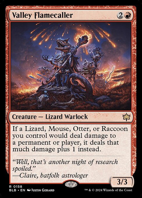 BLB: Valley Flamecaller (Foil)