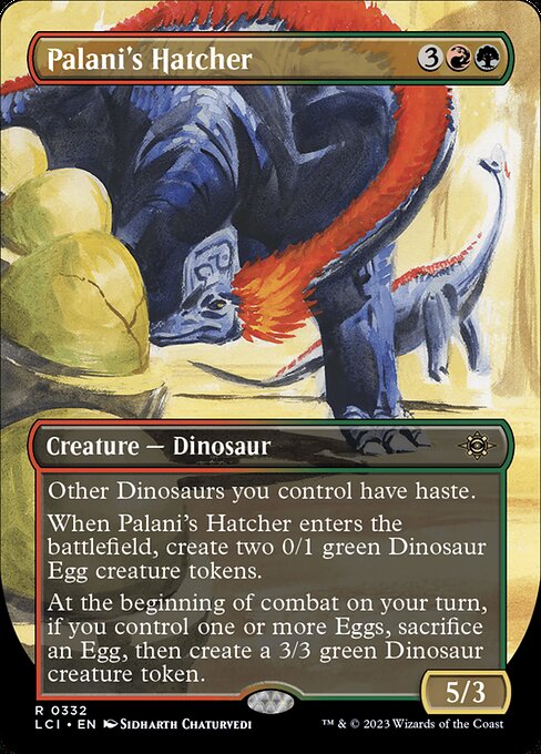 LCI: Palani's Hatcher (Borderless) (Foil)