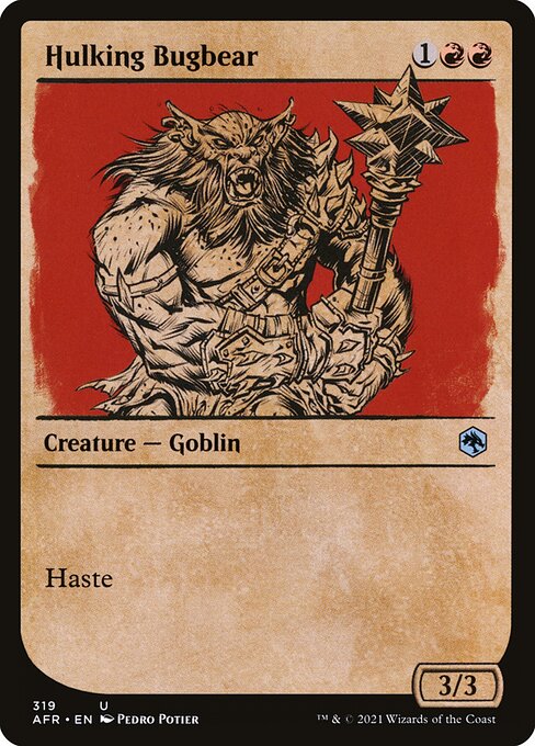 AFR: Hulking Bugbear (Showcase)