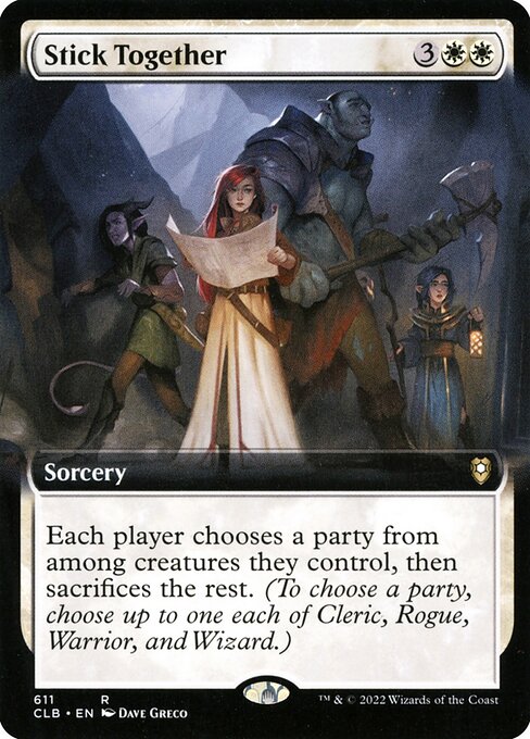 CLB: Stick Together (Extended Art) (Foil)