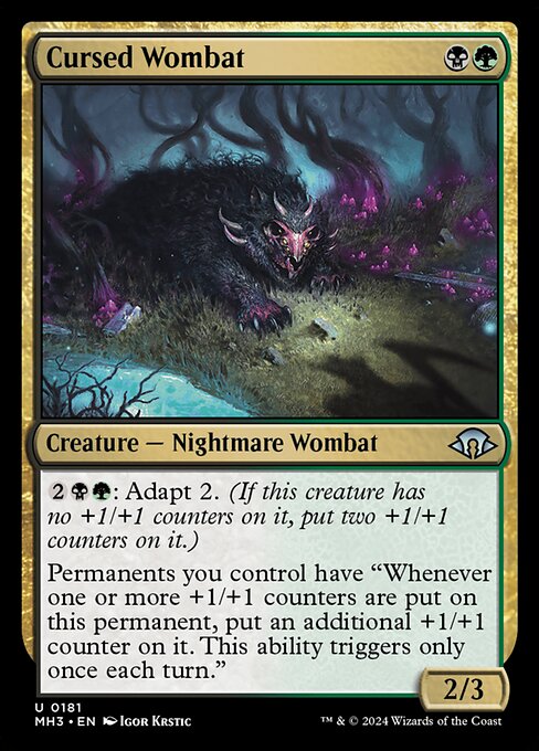 MH3: Cursed Wombat (Foil)