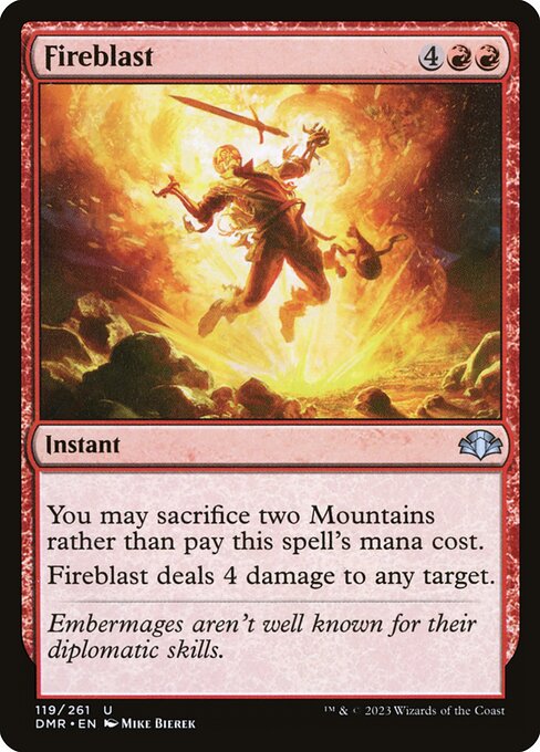 DMR: Fireblast (Foil)