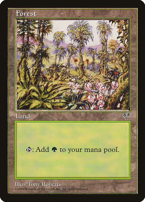 MIR: Forest (Pink Flowers Right)