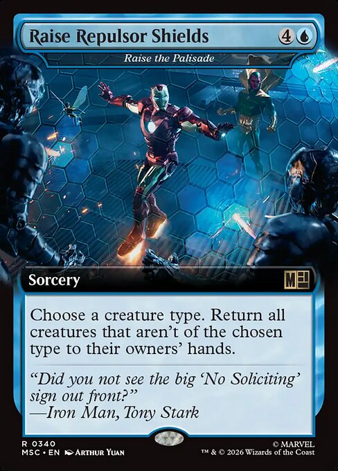 MSC: Raise Repulsor Shields - Raise the Palisade (Extended Art)