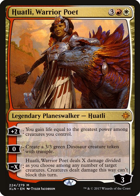 XLN: Huatli, Warrior Poet (Foil)