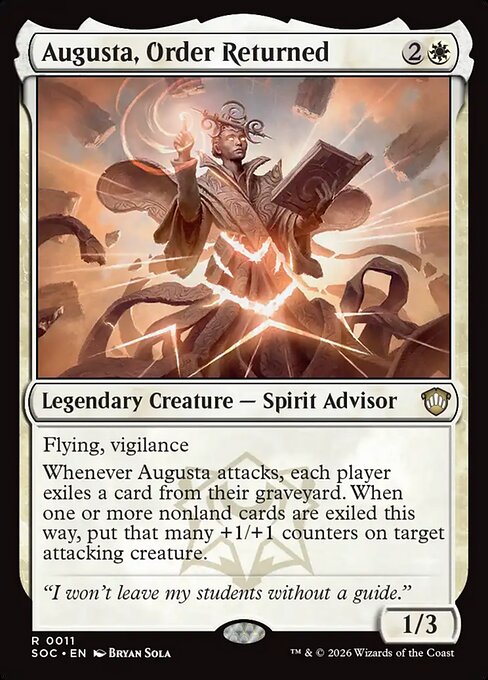 SOC: Augusta, Order Returned